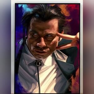 Pulp Fiction Movie Canvas Art Print